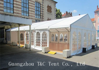 軽いフレームの鉄骨構造の大きい結婚式のテント、火のRetardentの商業でき事のテント