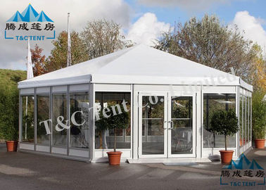 屋外のでき事の透明なカバー アルミニウム フレームのための紫外線抵抗力がある大きいテント