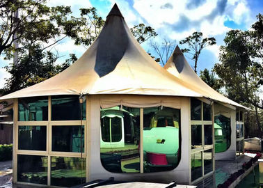 アルミニウム プロフィールの構造が付いている屋外の贅沢な家のホテルの鐘テント