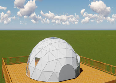 鋼鉄Q235フレームの六角形のテントの伸張のテントはキャンプのためのドームのテントを防水します