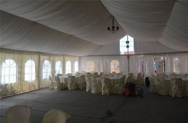 10-60メートルの幅セリウムが付いている多機能白い色の結婚披露宴のテントの結婚のテント