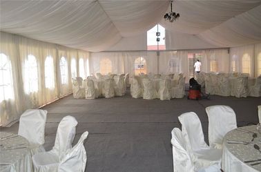 10-60メートルの幅セリウムが付いている多機能白い色の結婚披露宴のテントの結婚のテント