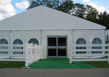 抑制防水白いカバー白い屋根が付いているアルミニウム贅沢な結婚式のでき事のテント