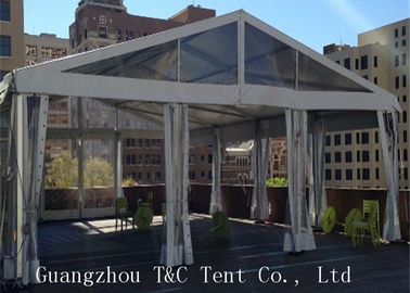 レストランまたは庭20x40党テント、ゆとりの透明なポリ塩化ビニールの屋根が付いている屋外のでき事のテント