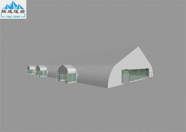 30x60Mのアルミ合金の高力白い屋根の紫外線抵抗力があるテント、外の空気によって調節されるテント