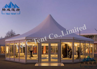 マーケティングの多角形の屋外のでき事のテントのレンタル健全な絶縁材の容易な維持