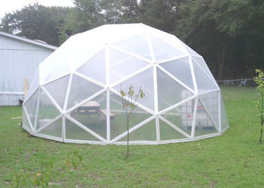 商業表示多機能の透明で白い屋外のでき事のドームのテント