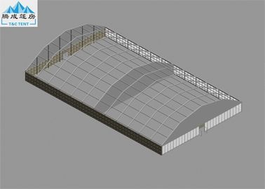 35x60Mは白いポリ塩化ビニールの壁の防水おおいのテント、党のための大きいでき事の屋外のテントを曲げました